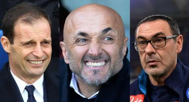 ALLEGRI SPALLETTI SARRI