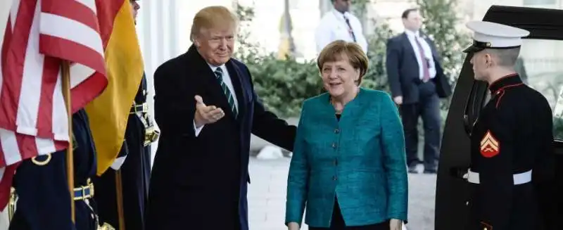 angela merkel donald trump