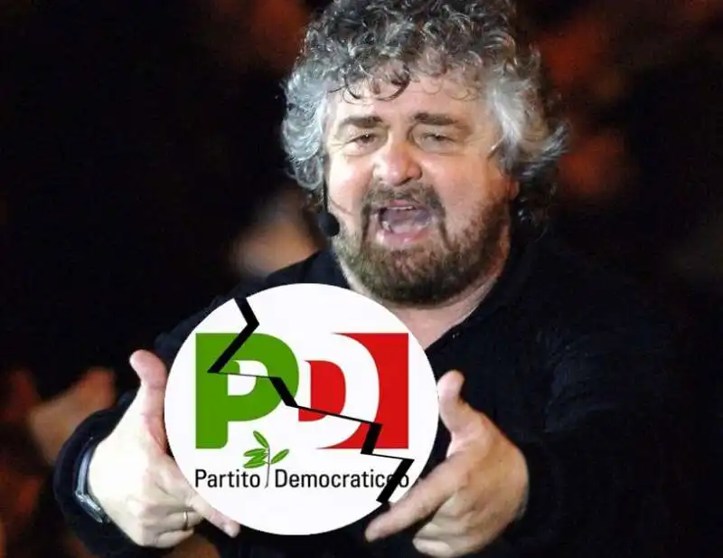 BEPPE GRILLO E IL PD