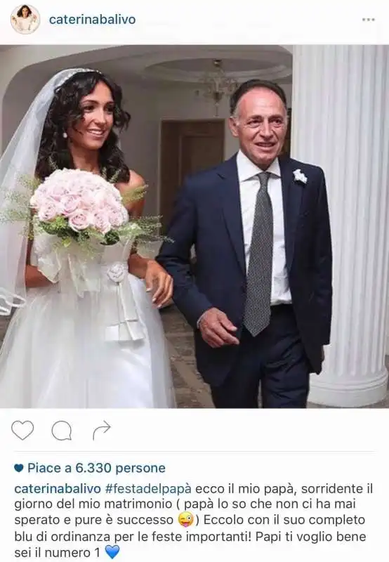 caterina balivo festa del papa 2017 