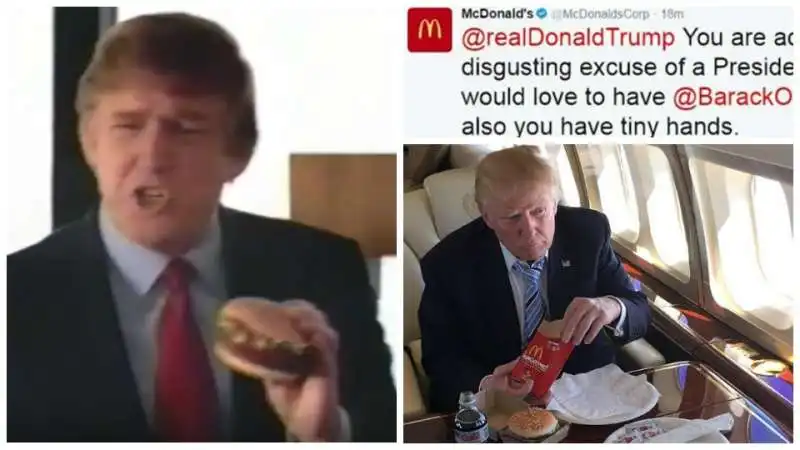 donald trump mcdonalds