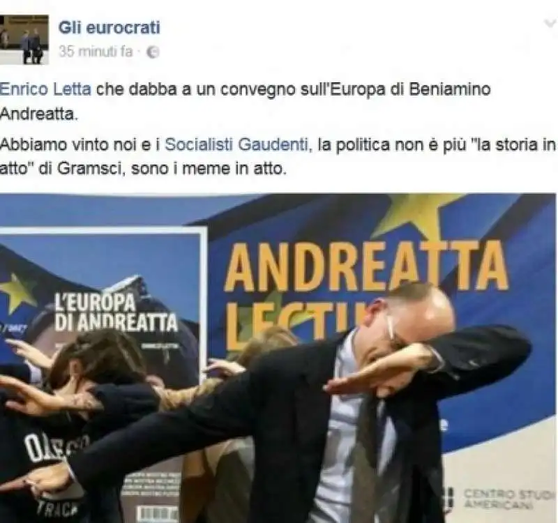 ENRICO LETTA DAB DANCE