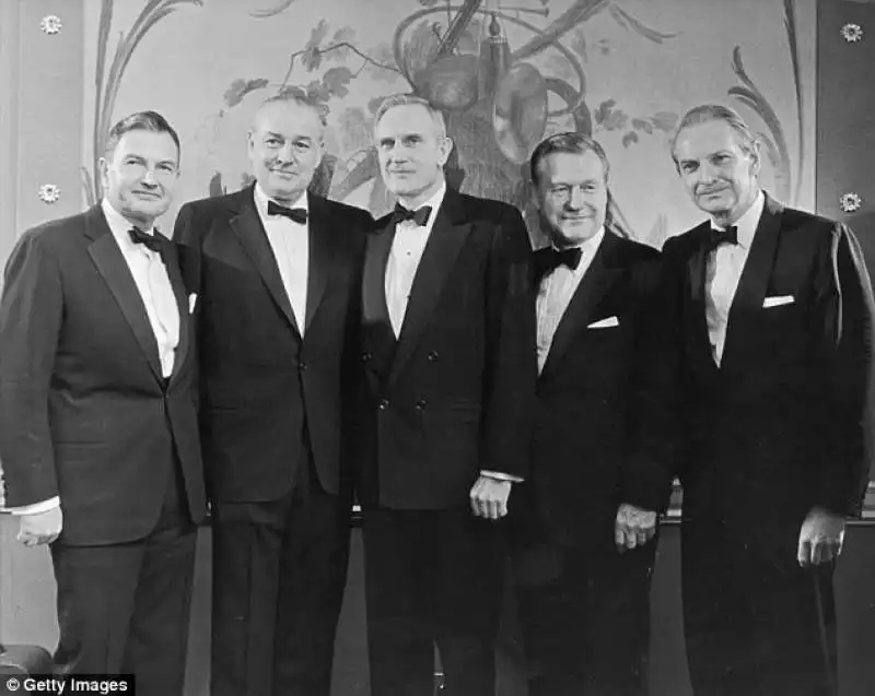 i cinque fratelli rockefeller david, winthrop, john d rockefeller iii, nelson and laurance 