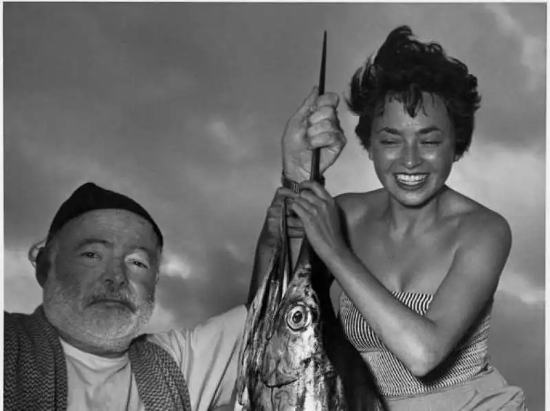  Inge Feltrinelli e Hemingway 