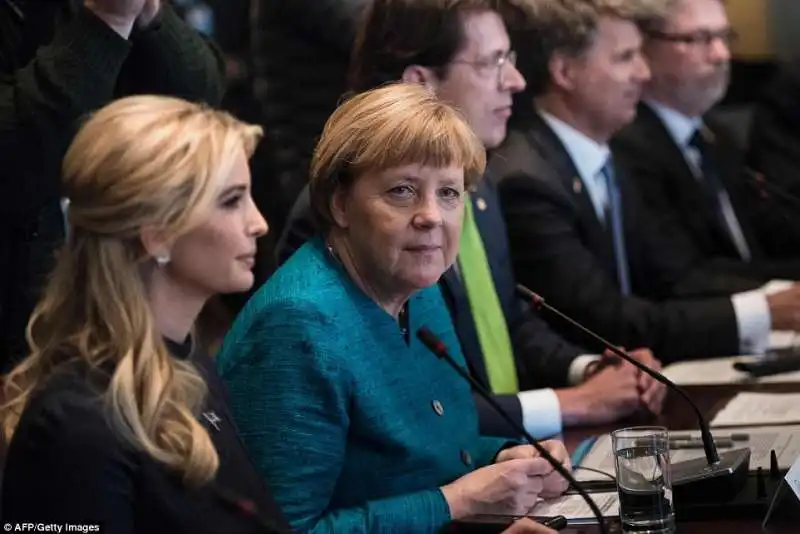 ivanka trump angela merkel