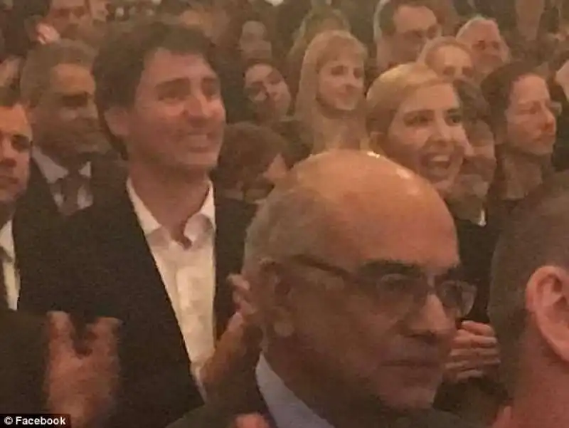 justin trudeau e ivanka trump