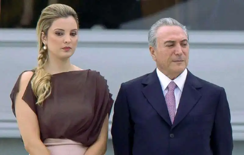 MARCELA TEDESCHI E TEMER