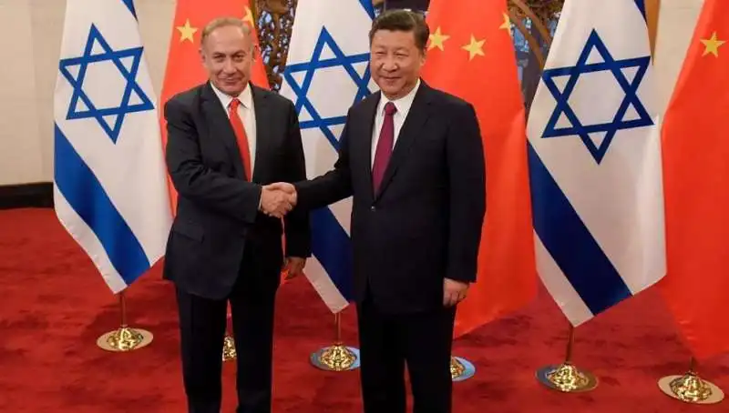 NETANYAHU E XI JINPING