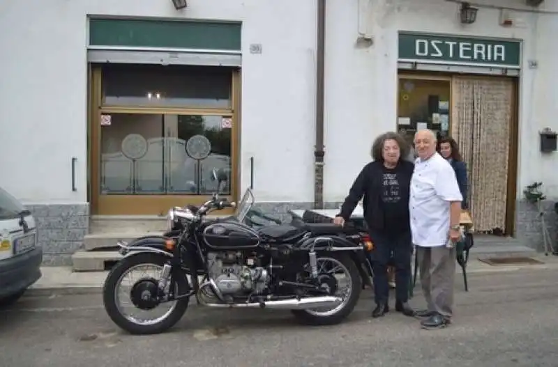 Osteria dei Amis - il titolare Mario Cattaneo 