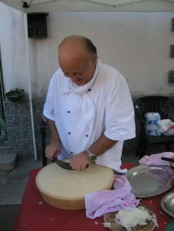 Osteria dei Amis - il titolare Mario Cattaneo