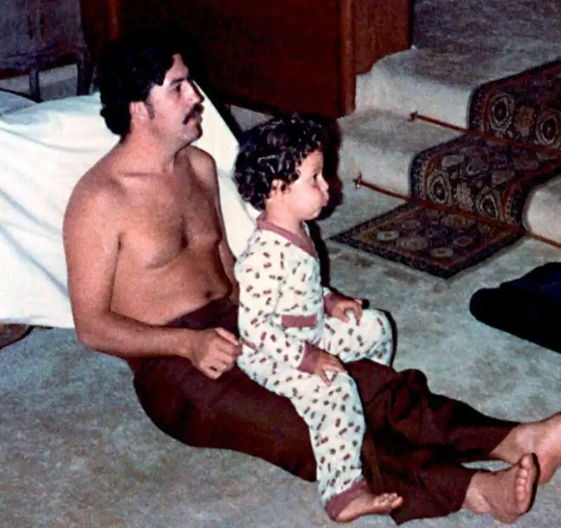 pablo escobar e il figlio juan pablo 