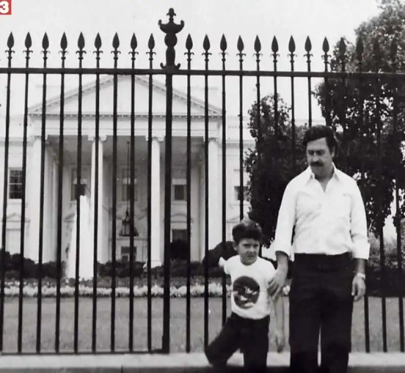 pablo escobar e il figlio juan pablo