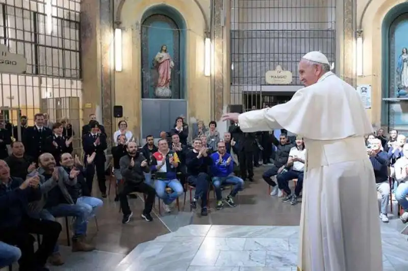 PAPA BERGOGLIO A SAN VITTORE 