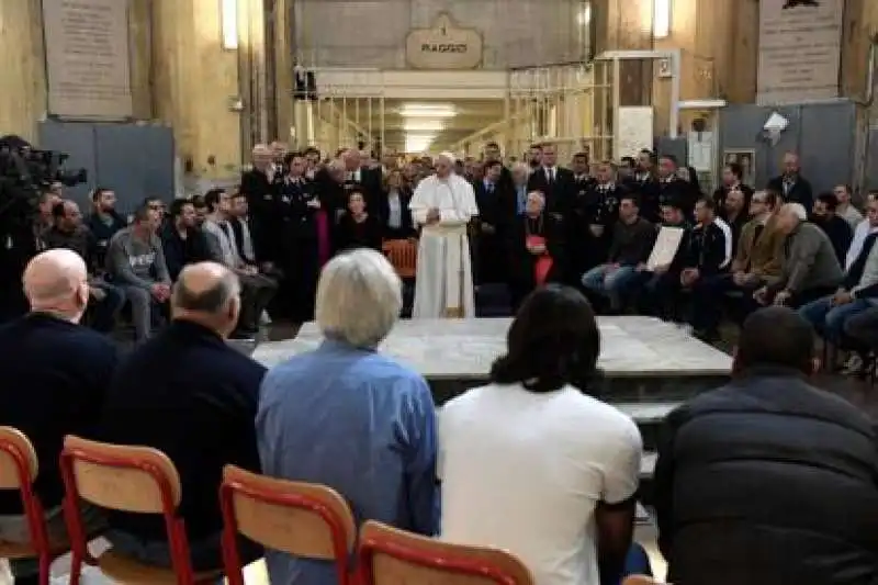 PAPA BERGOGLIO A SAN VITTORE  