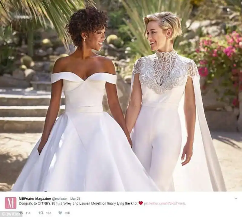 samira wiley e lauren morelli spose