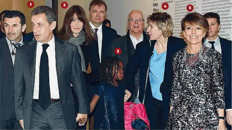 SARKOZY - CARLA BRUNI - SANDRETTO