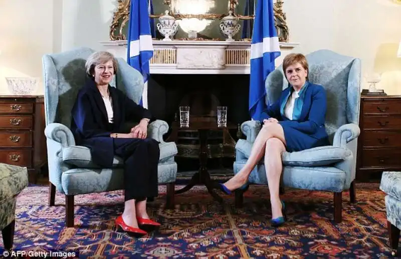 THERESA MAY NICOLA STURGEON