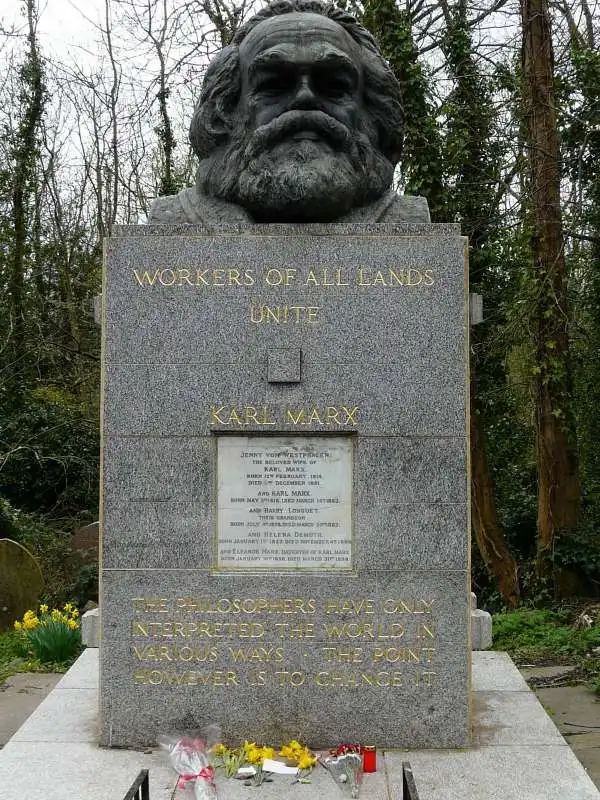 tomba di karl marx