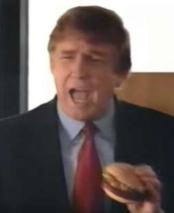 trump ha anche recitato in una pubblicita di mcdonalds