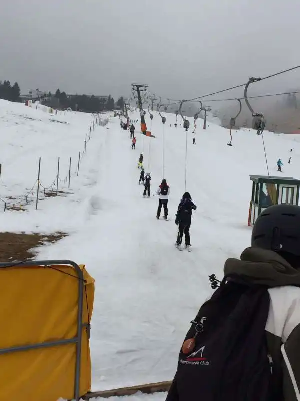 virginia raggi in montagna a siusi  