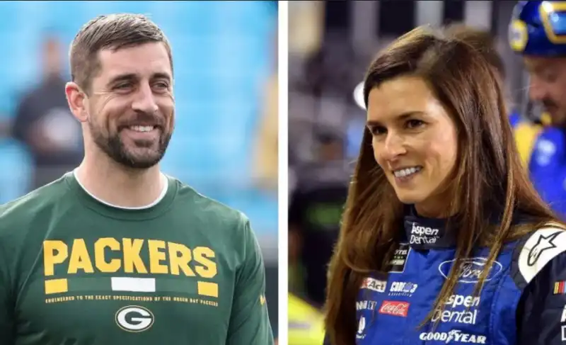 AARON RODGERS DANICA PATRICK