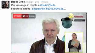 BEPPE GRILLO E ASSANGE