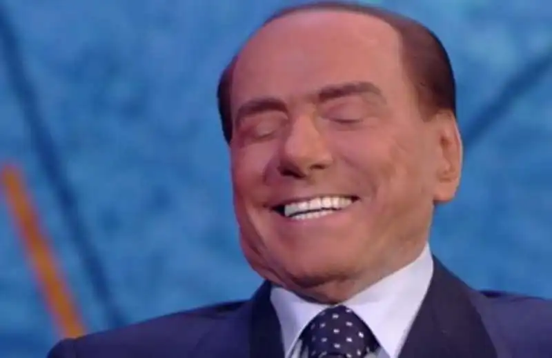 berlusconi denti bianchi