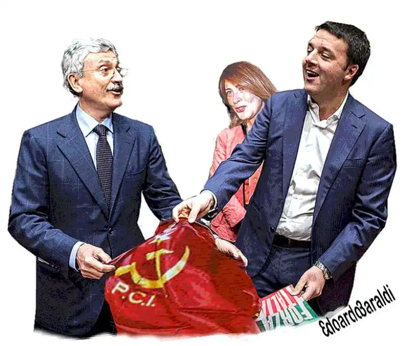 d alema boschi renzi dalema