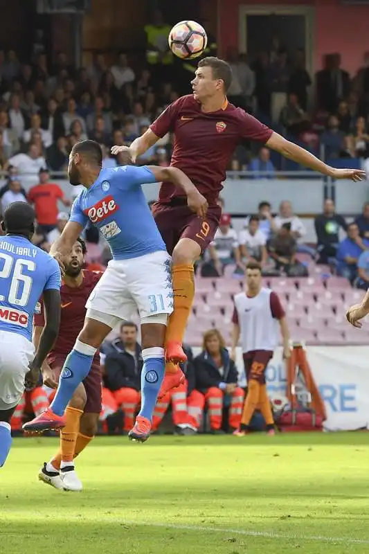 Edin Dzeko-Napoli-Roma