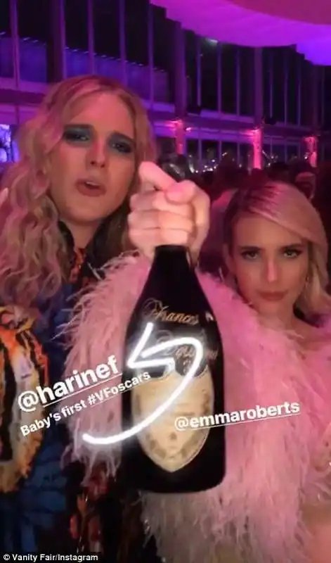 emma roberts e hari nef