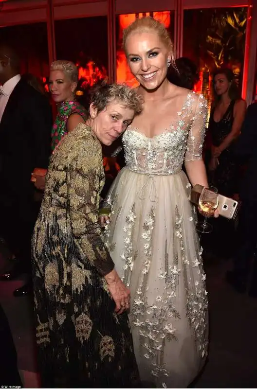 frances mcdormand e lindsey vonn