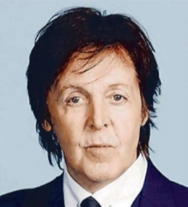 GLI UOMINI E LA TINTA AI CAPELLI - PAUL MCCARTNEY