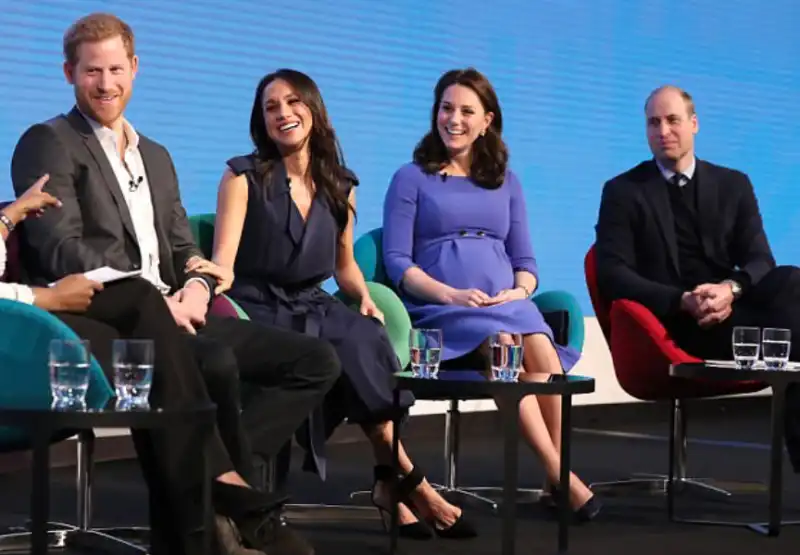 harry, meghan, kate e william