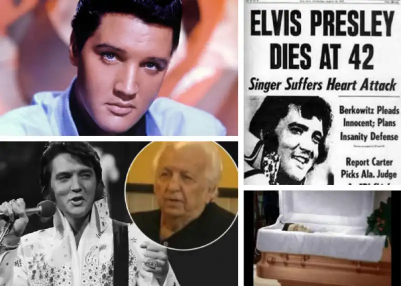 la morte di elvis presley