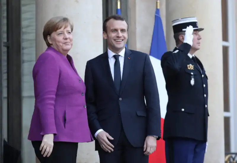 merkel macron