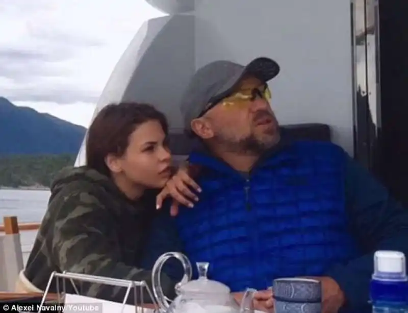 nastya rybka e deripaska sullo yacht