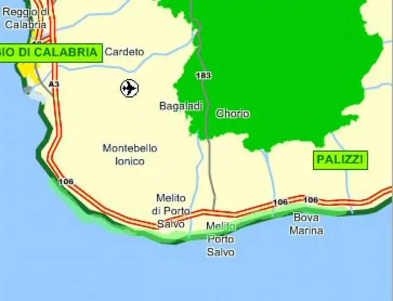 palizzi nei pressi di reggio calabria