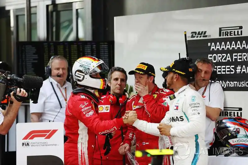 vettel raikkonen hamilton rueda