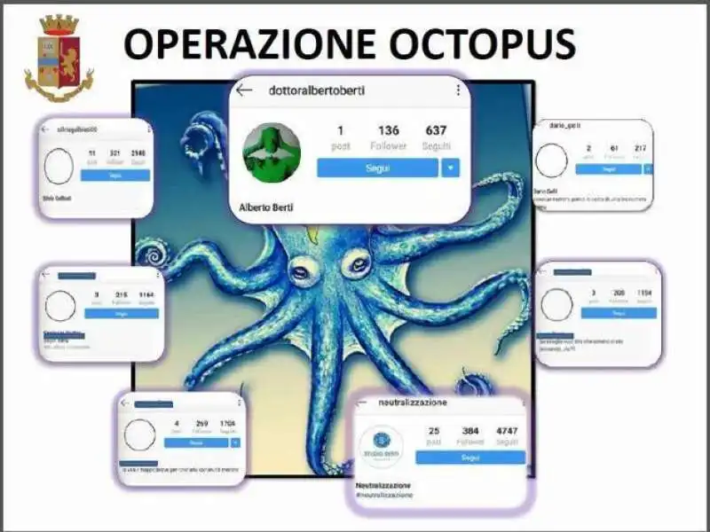 ALBERTO BERTI OPERAZIONE OCTOPUS