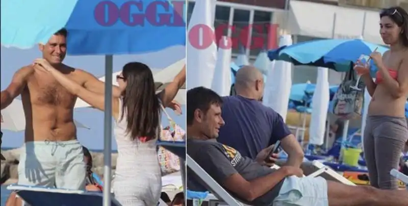 alessandro di battista in spiaggia con giulia sarti nel 2016 2