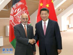 ASHRAF GHANI XI JINPING