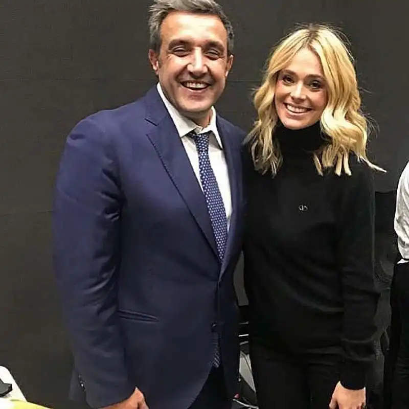 eleonora arosio con flavio insinna