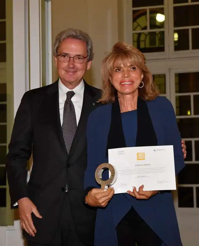 franco bernabe premia federica galloni