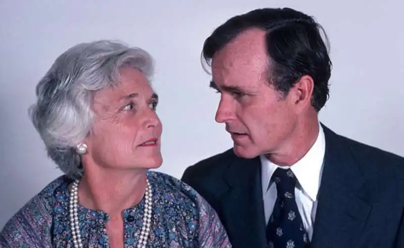 george e barbara bush  4