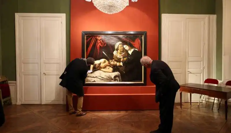 giuditta  e  oloferne  del  presunto caravaggio