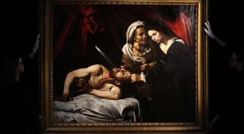 giuditta e oloferne del presunto caravaggio 