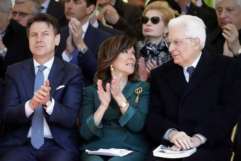 giuseppe conte maria elisabetta alberti casellati sergio mattarella