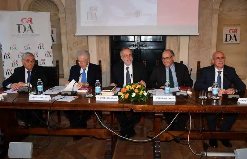 giuseppe pignatone mario monti andrea riccardi massimo franco michele prestipino