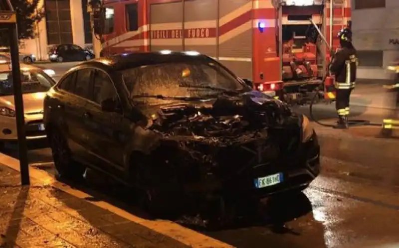 iemmello auto incendiata foggia