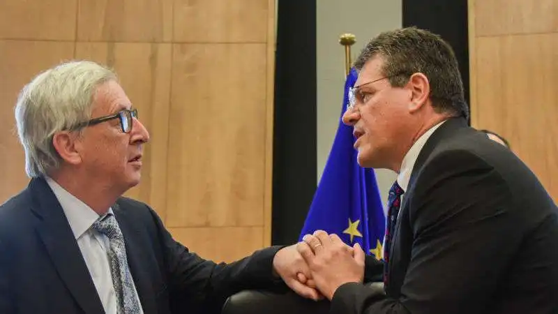 juncker sefcovic